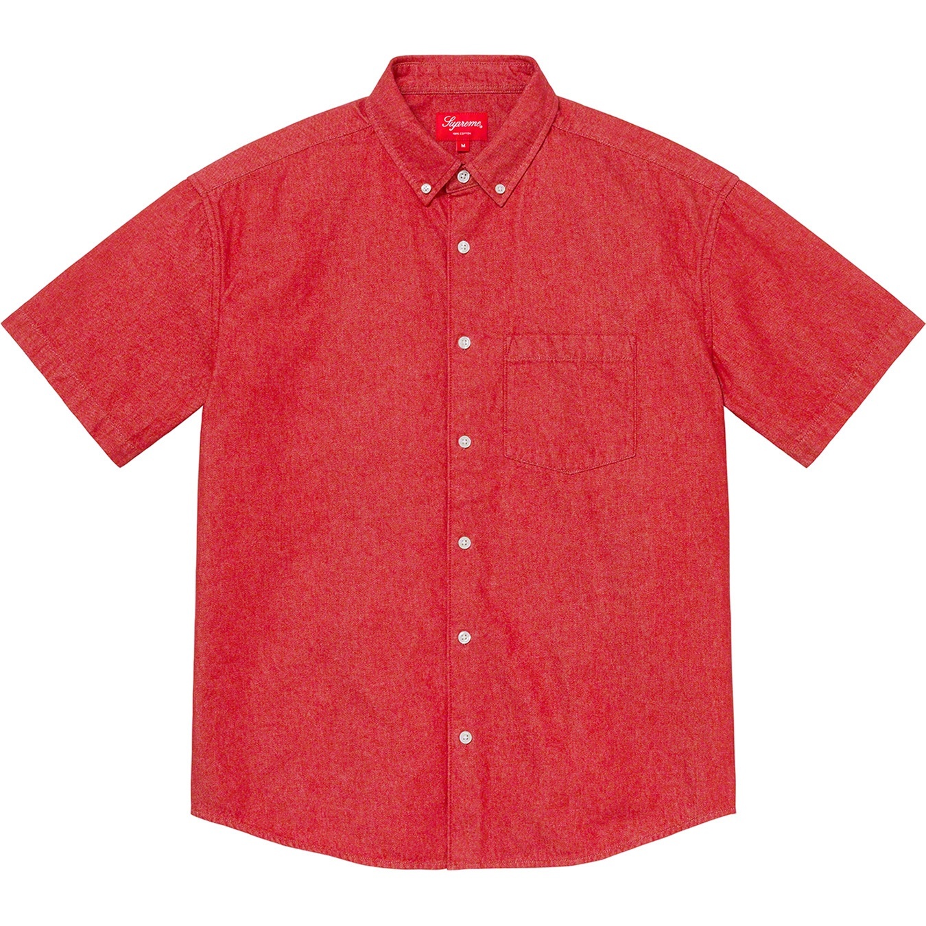 Embossed Denim S/S Shirt view 8